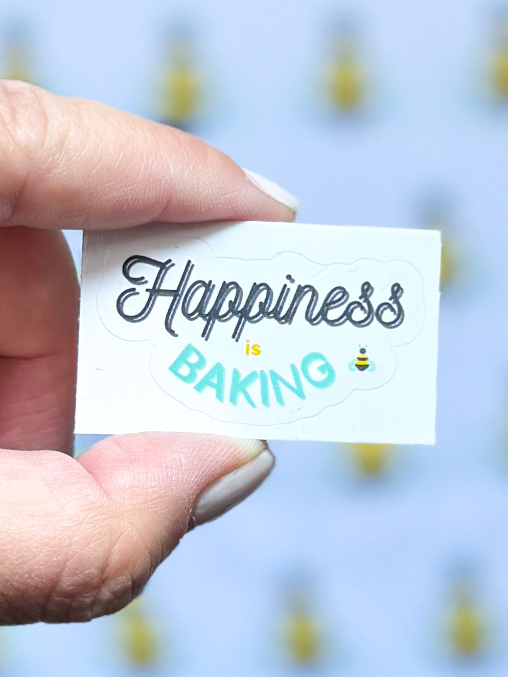 Happiness is Baking | Sticker