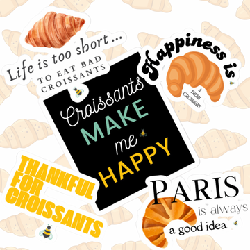 Croissant Sticker Bundle