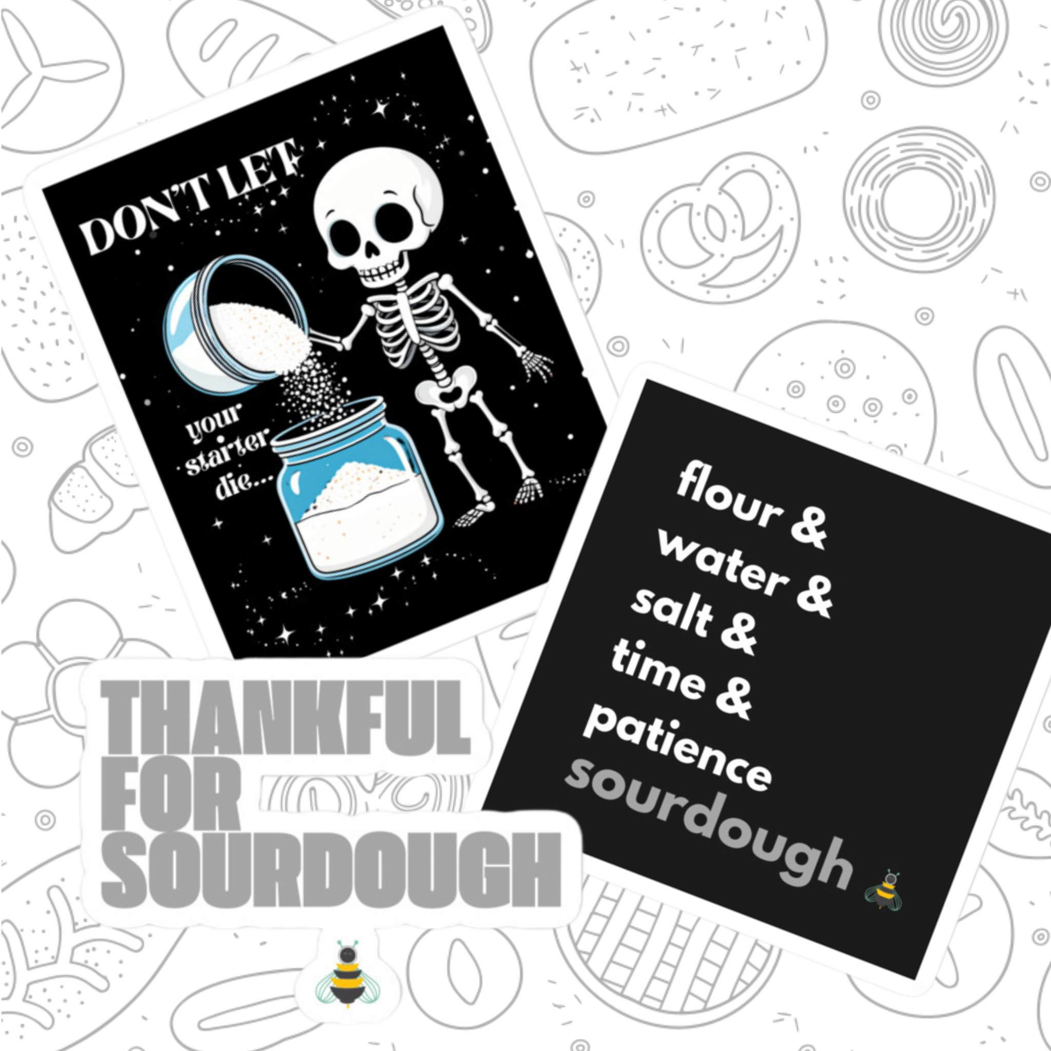 Sourdough Sticker Bundle