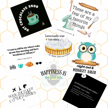 Chubbee Faves Sticker Collection
