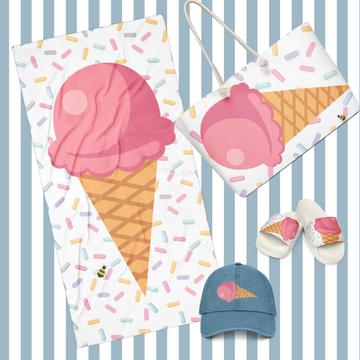 Pink Ice Cream Summer Bundle