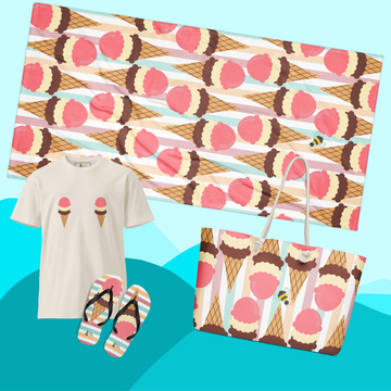Three Flavors Ice Cream Summer Bundle