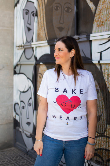 Bake with your Heart Unisex Eco T-shirt