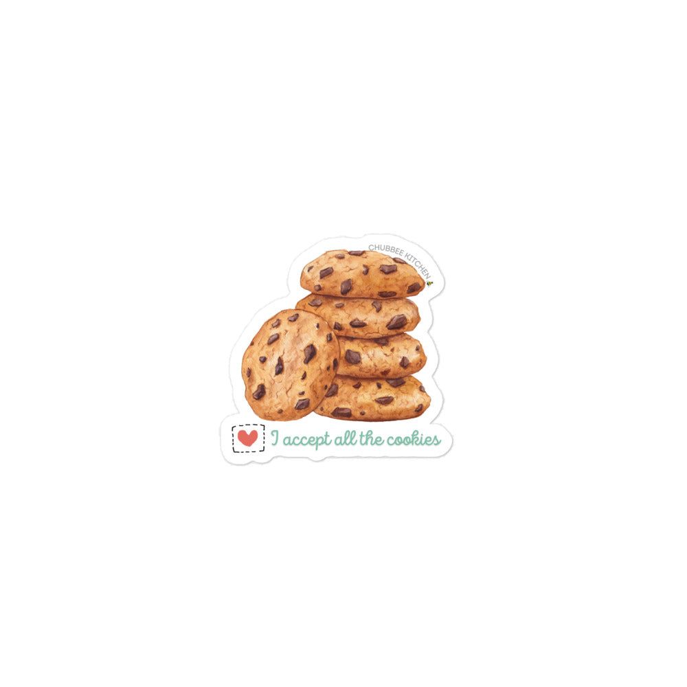 Accept Cookies | Bubble-free Sticker