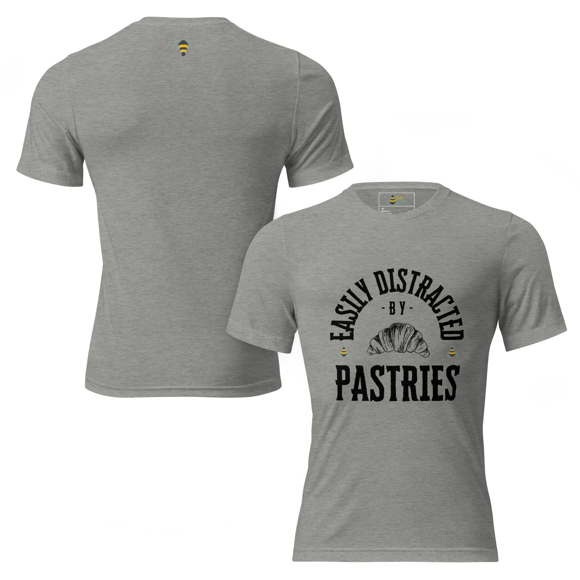 Easily Distracted by Pastries | Short sleeve t-shirt