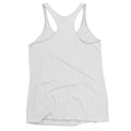 womens racer back tank top heather gray